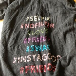 Butter super soft rhinestone sweatshirt